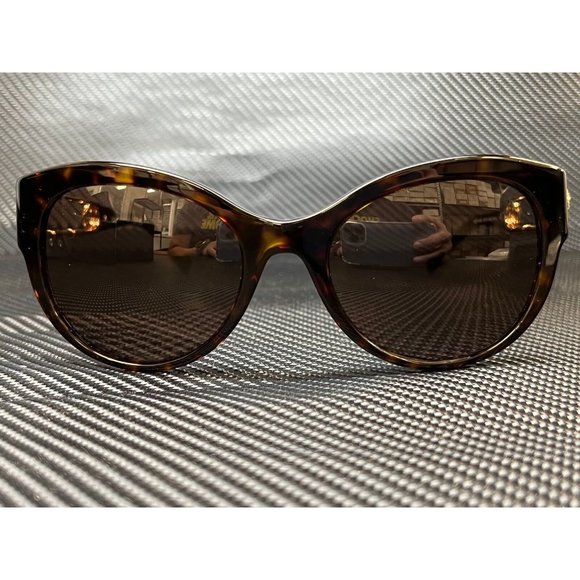 New! Versace Havana Round Sunglasses!